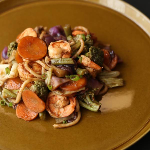 Yakissoba de Camarão